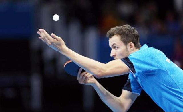 Patryk Chojnowski of Poland was one of seven men's players to complete the singles and team event double in Lignano