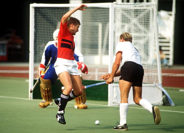 Richard Leman was good at manoeuvring the ball in very tight situations as inside right on the British men's gold medal winning Olympic team of 1988