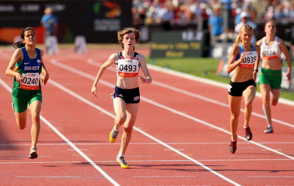 Sophie Hahn sprints her way to the the T38 100m world titleand ultimately to lottery funding