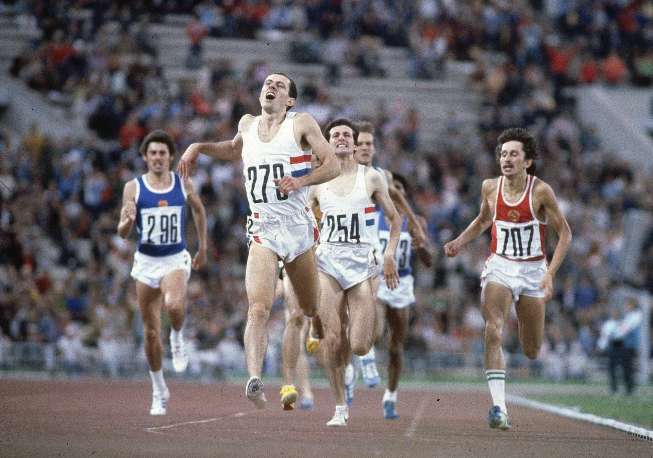 Steve Ovett won the 800 metres at Moscow 1980 but Sebastian Coe bounced back to claim the gold medal in the 1500m