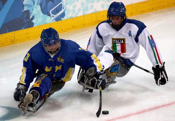 Sweden's Niklas Ingvarsson (left) and Italy's Florian Planker have been instrumental in helping their sides to a two from two start at the IPC Sochi 2014 qualifying tournament