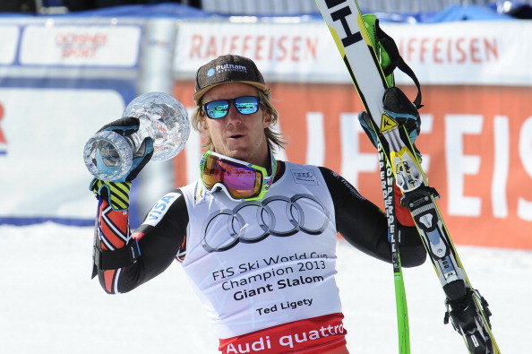 Ted Ligety has been awarded the USOC sportsman of the year title after claiming three golds at the 2013 Alpine Skiing World Championships