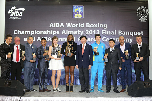The AIBA Awards Ceremony took place in Astana Kazakhstan this evening