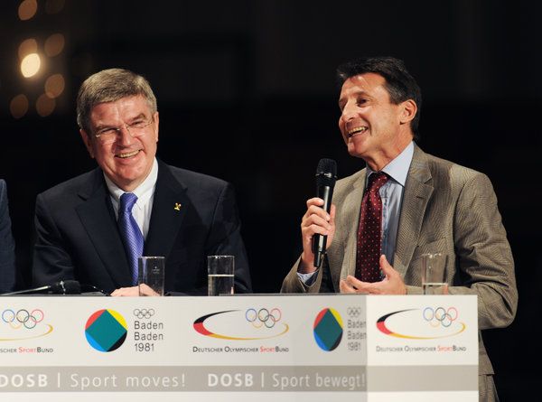When Thomas Bach bumps into Sebastian Coe, he sometimes greets him jokingly as "Shakespeare", and Coe returns the greeting, often referring to Bach as "the professor"