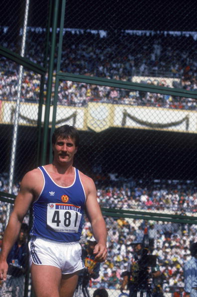East German Jurgen Schult's world discus record is the longest standing among those currently held by male athletes
