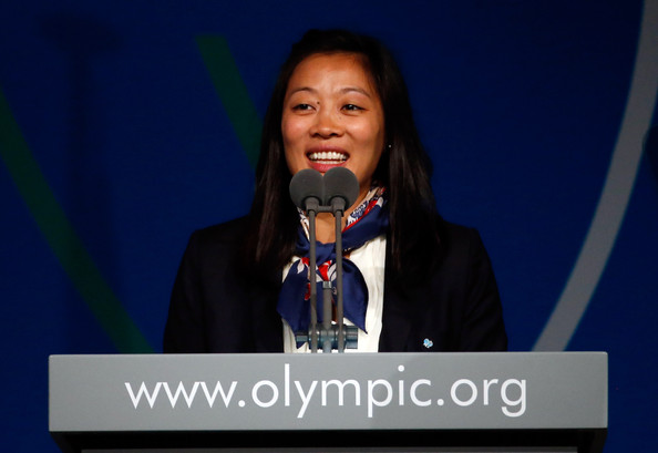Canada's Carol Huynh was part of the FILA presentation to the IOC Session in Buenos Aires last month