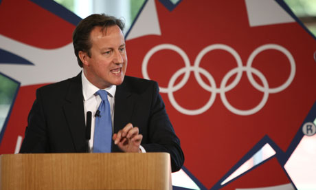 Now London 2012 is out of the way, has Britain's Prime Minister David Cameron decided to downgrade the importance of sport?