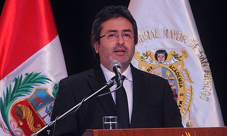 Peruvian Prime Minister Juan Jiménez Mayor is leading Lima's delegation to try to win the 2019 Pan American and Parapan Games