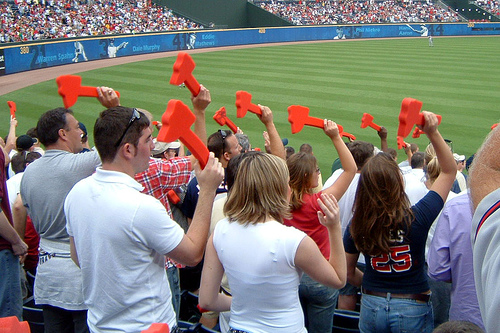 The "Tomahawk Chop", a regular favourite of Atlanta Braves supporters, is under fire from the PC police