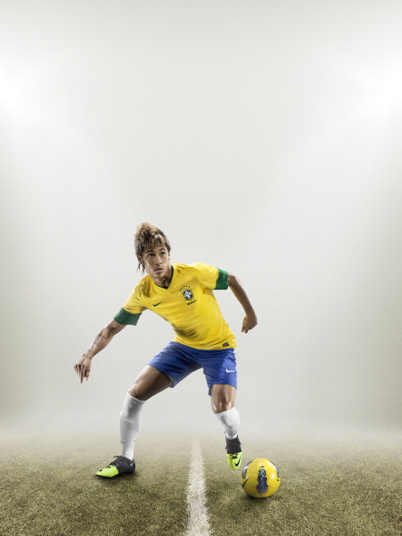 Nike also sponsor Brazilian superstar Neymar who will be looked upon to lead his country to victory in the next year's World Cup ©Getty Images