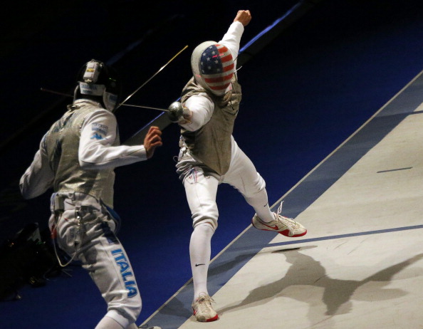 The American Fencing team came second behind Italy in the team foil event of this year's World Championships in Hungary ©Getty Images