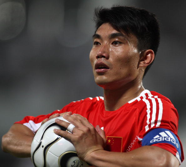 China's national team captain Zheng Zhi was named AFC Player of the Year ©Getty Images