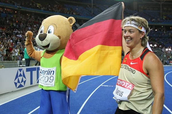 Berlino the Bear helped make the 2009 World Championships in the German capital a memorable occasion