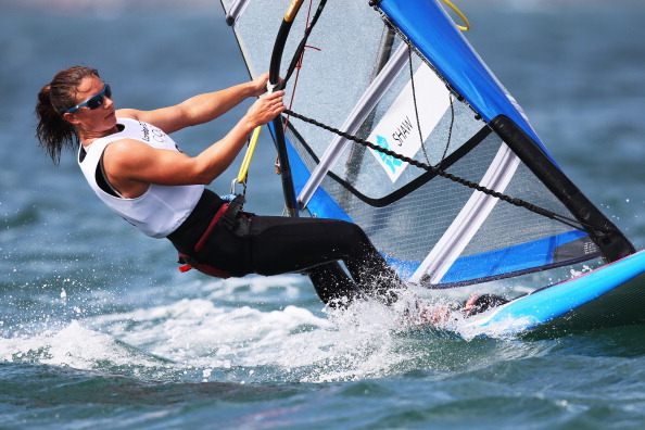 Bryony Shaw has been named as the British Sailing Team's Athlete of the Year ©Getty Images