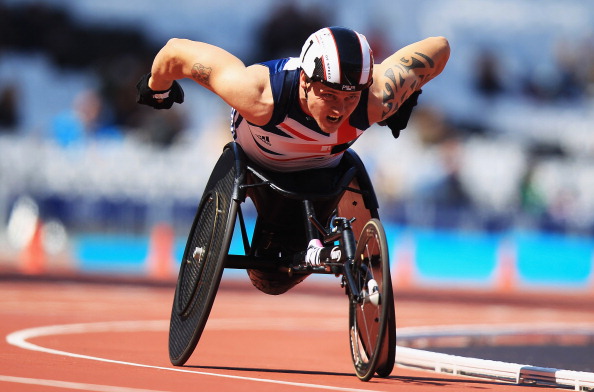 David Weir won honoured for four gold medals at his home Games in London ©Getty Images