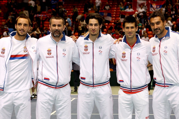 Djokovic will now travel thome to Belgrade to compete against defending champions the Czech Republic in the Davis Cup final