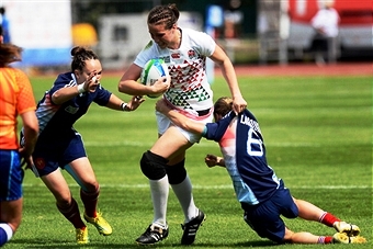 England and France will be two of the teams in action as the IRB Womens Rugby Sevens Series gets underway in Dubai later this month