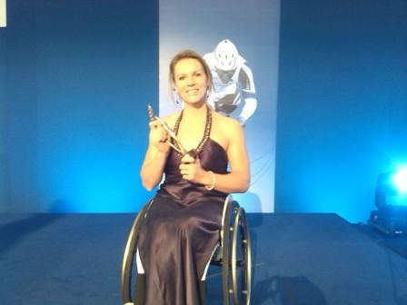 Esther Vergeer was awarded the best female athlete of the year award