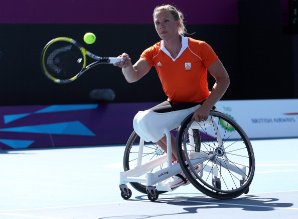 Esther Vergeer won the final 470 matches of her career and now wants to inspire others into sport ©Getty Images