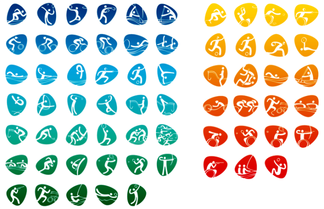 For the first time ever all Olympic and Paralympic sports are represented in the Games pictograms