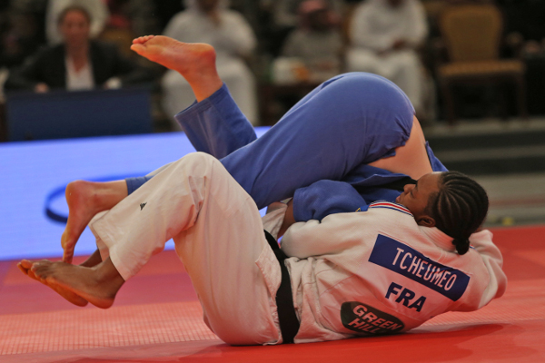 France's Audrey Tcheumeo enjoyed a dominant victory in the 78kg division ©IJF