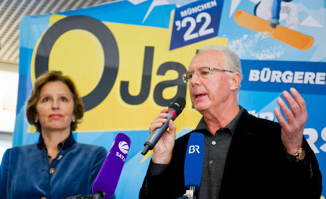 Former Germany captain and manager Franz Beckenbauer is among the high-profile backers of Munich's bid to host the 2022 Winter Olympics and Paralympics