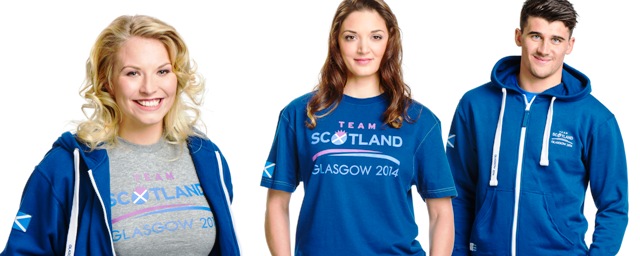 Glasgow 2014 has unveiled the new range of Team Scotland leisurewear which is availbale for fans to buy online and in selected retail stores ©Glasgow 2014