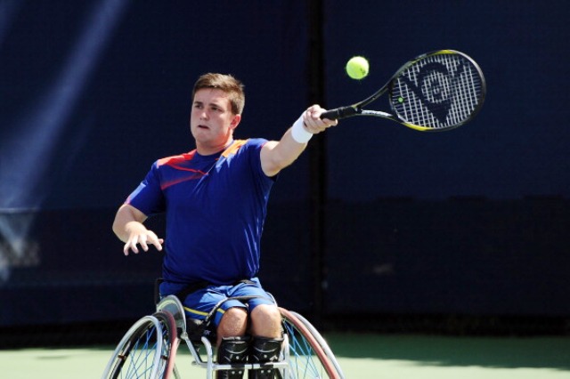 Gordon Reid has rounded off an impressive year with a doubles victory at the Masters in California earlier this month © Getty Images 