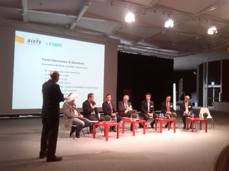 Jean Marie Ayer was speaking at the “Conference on Smart Textile Opportunities for Sport” in Lausanne