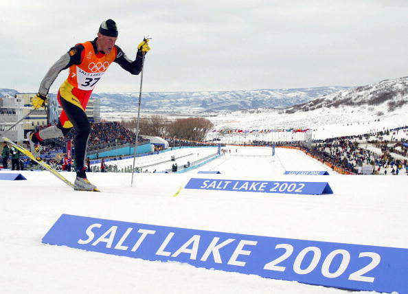 Spain's Johann Mühlegg was stripped of the three gold medals he won at  Salt Lake City 2002 after testing positive for banned drugs @Zoom Agence/Getty Images