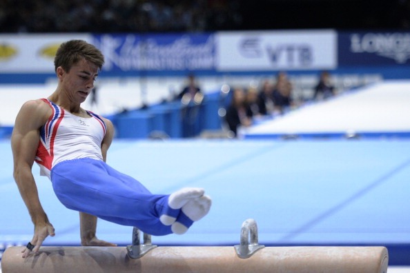 Max Whitlock will be performing in Glasgow on equipment supplied by Gymnova © AFP/Getty Images