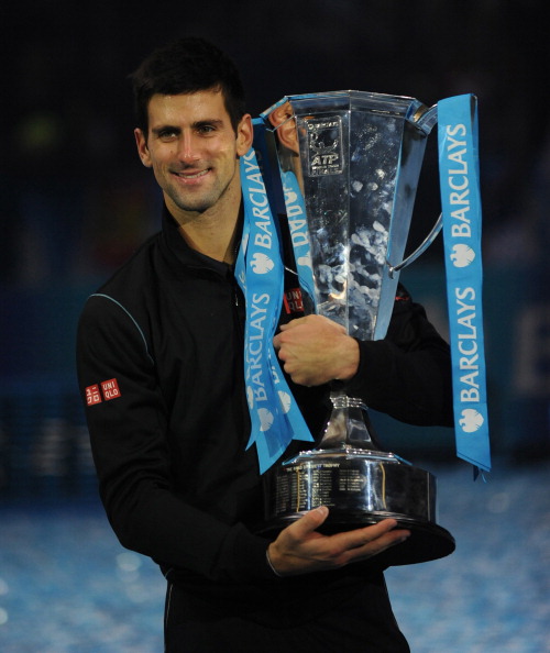 Novak Djokovic wins the ATP World Tour Finals title