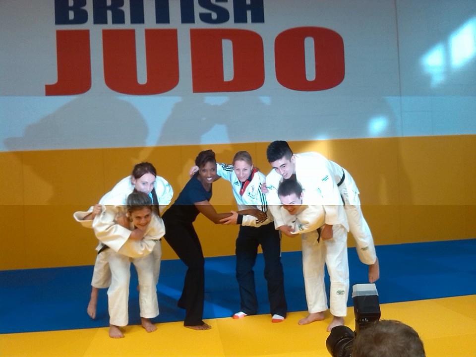 Olympic heptathlon Denise Lewis opened the new British Judo Centre of Excellence