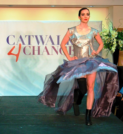Paralympian Stef Reid made her catwalk debut earlier this year at the Catwalk4Change event in London's Waterlily venue
