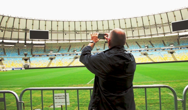 Representatives of 13 NOCs visited Rio 2016 venues on a two-day visit including the Maracanã Stadium