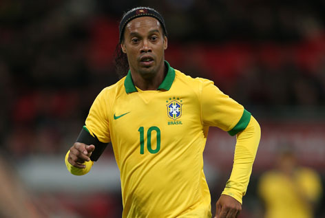 Ronaldinho hs been named as a team ambassador for Belo Horizonte ahead of the 2014 World Cup in Brazil