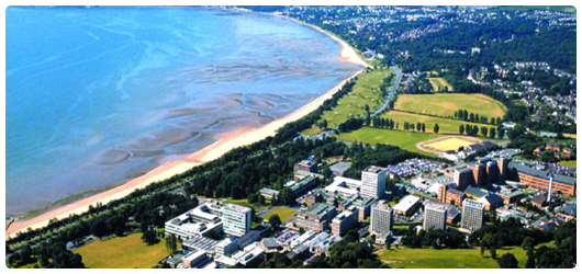 Swansea University's campus will be the centrepiece of the 2016 World University Championship Rugby Sevens