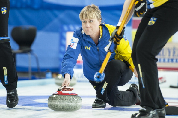 Sweden's Maria Prytz was a key player in securing her country the European title ©AFP / Getty Images