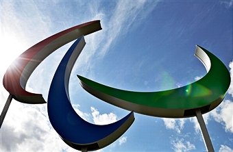 The Agitos will go on permnent display in the north of the Queen Elizabeth Olympic Park