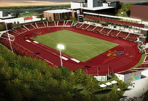 The CIBC Athletics Stadium at York University is one of three Toronto 2015 venues to receive legacy funding after the Games