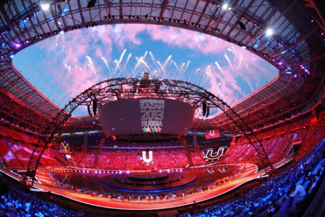 The Kazan Arena staged the Opening and Closing Ceremonies of the 2013 Summer Universiade