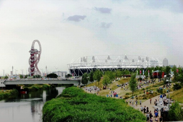 The LLDC plans to have 6800 new homes in five new neighbourhoods dotted around the Olympic Park © Getty Images