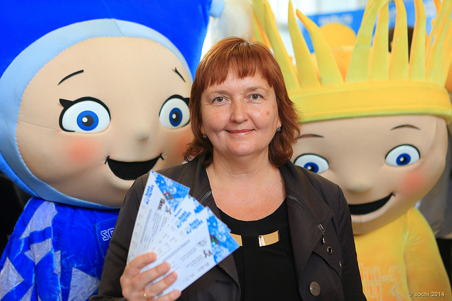 The Sochi 2014 ticket centres proved popular on the open day ©Sochi 2014