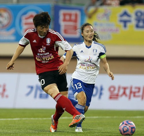 The claims came after Park guided Seoul City Amazones to a second place finish in the WK League scoring 19 goals along the way