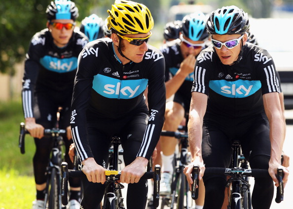 The success of Sir Bradley Wiggins and Chris Froome at Team Sky has been boosted by power gauges © Getty Images