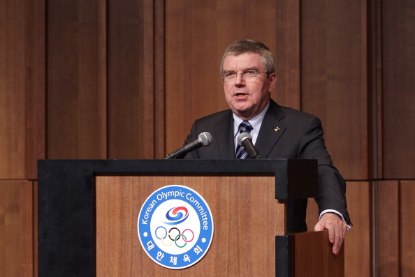 Thomas Bach has made his first official visit to South Korea as IOC President ©Getty Images