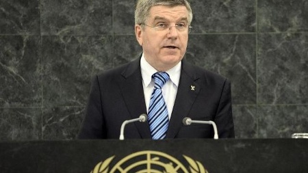 Thomas Bach has reiterated the values of the Olympic Truce resolution during at speech at the United Nations general assembly in New York