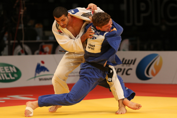Walter Facente of Italy won the fight of the day in the under 90kg division ©IJF