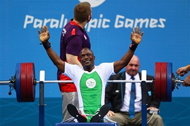 Yakubu Adesokan of Nigeria is fast becoming one of the main stars of Paralympic powerlifting