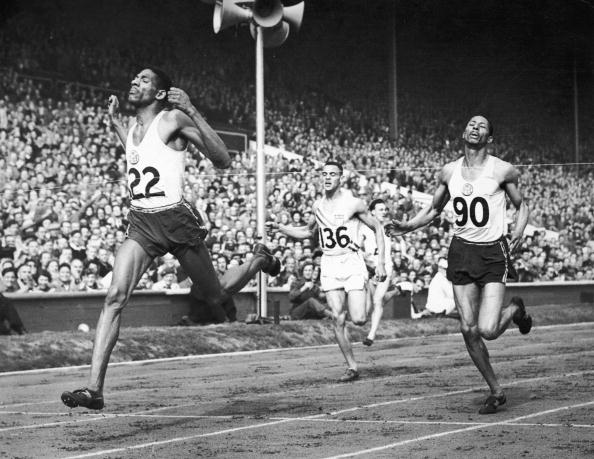 Arthur Wint claimed Jamaica's first-ever Olympic gold medal when he won the 400 metres on the country's debut at London 1948 ©Keystone/Getty Images